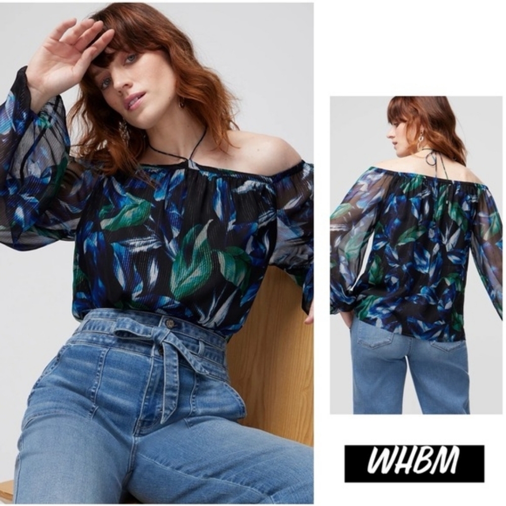 Unique Hues Of Blue and Green Women's Top
